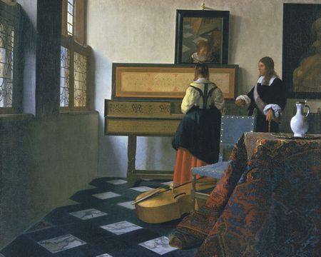 2018 04 Vermeer music lesson
